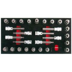 CETA FORM C28S-E29 1/2'' Torx-Allen-Xzn Lokmalı Bits Takımı 29 Parça