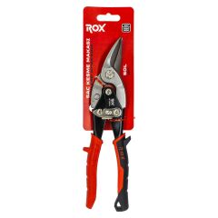Rox 0253 Mafsallı Sac Kesme Makası 10'' 250mm (Sol Kesim)