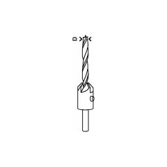 Bosch 2608596394 Havşalı Ahşap Matkap Ucu 7 mm
