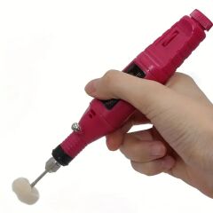 6210X5 5'li Paket Pimli Parlatma Temizleme Kaşmir Yün Polisaj Keçe 25 mm