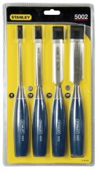 STANLEY 0-16-129 5002 4'lü Mavi Iskarpela Set