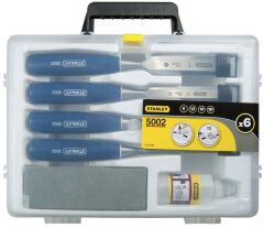 STANLEY 0-16-130 5002 4'lü Mavi Iskarpela Set