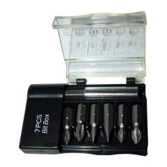 PRO-SCR 03317 Bits Uç Seti 1/4 7 Parça (Kemere Takılabilir)
