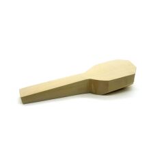 Projelik Kaşık Şablonlu Ham Ağaç Akçaağaç 6x23x5 cm