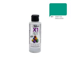 Polisan X1ART Multisurface Hobi Boyası 120ml - 0077 Zümrüt