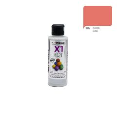 Polisan X1ART Multisurface Hobi Boyası 120ml - 0035 Mercan