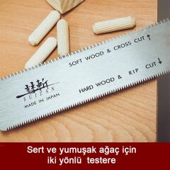 Suizan SZ2500Y Yedek Bıçak Mini Ryoba Japon Testeresi İçin