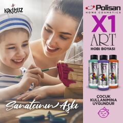 Polisan X1ART Multisurface Hobi Boyası 120ml - 0005 Taffy