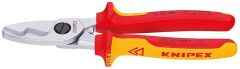 KNIPEX 95 16 200 Kablo Makası 200 mm (Çift Bıçaklı)