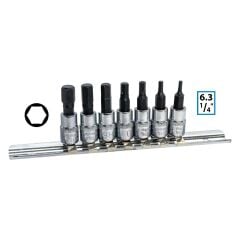 Ceta Form C08S-RHX7 1/4'' Allen Uçlu Lokma Takımı 7 Parça