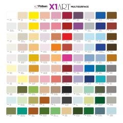 Polisan X1ART Multisurface Hobi Boyası 120ml - 063 Kobalt Turkuaz