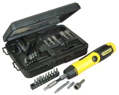 STANLEY 063022 Cırcır Tornavida Bits Manyetik Lokma Takımı