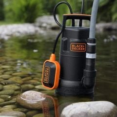 Black+Decker BXUP750PTE Kirli-Temiz Su Dalgıç Pompa 750 Watt