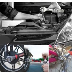 5281 Çoklu 360º Oynar Kafa Lokma Anahtar 48 Fonksiyonlu