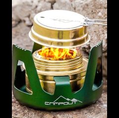 Nurgaz NG AO Campout Alkol Ocağı Yeşil