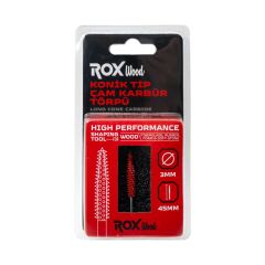 Rox Wood 0276 Karbür Uzun Konik Çam Tip Ahşap Şekillendirme Törpü