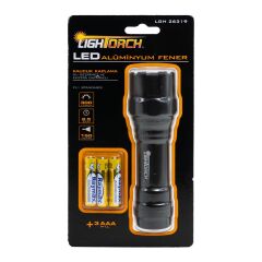 Lightorch LGH26319 Pilli Alüminyum El Feneri 300 Lümen