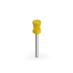 Saburrtooth 18CC14-40 İç Bükey Tam Kaplı Törpü 6.35 mm İnce Diş Sap:3.2 mm
