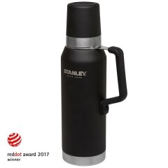 Stanley Master Vakumlu Çelik Termos Siyah 1.3 LT