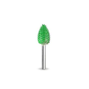 Saburrtooth 18F38-50 Alev Tipi Törpü 9.52 mm Kalın Diş Sap:3.2 mm