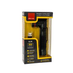Ceta Form R.L7R USB Şarjlı El Feneri (Focus) UV Özellikli 900 lümen